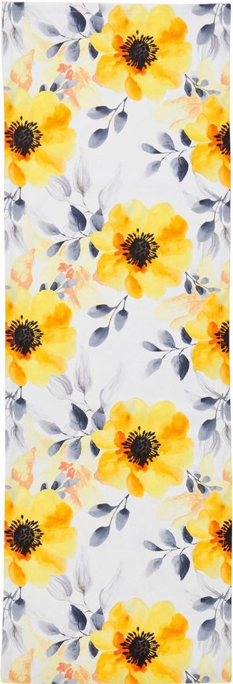 done.® Tischläufer Yellow Roses, mit Rosenmotiv (1-tlg), Digitaldruck, Maße ca. 45x150 cm von done.®