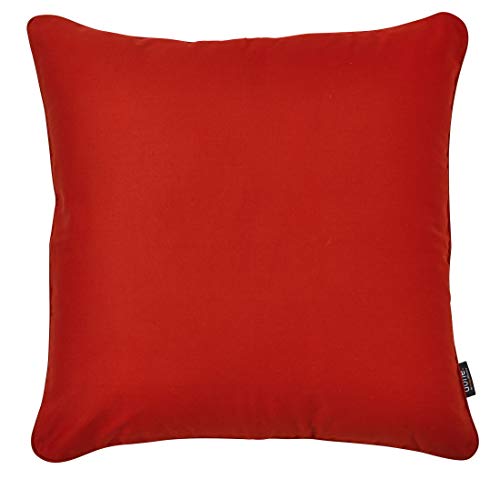 done. Cushion Uni Kissenhülle 65 cm x 65 cm Red von done.