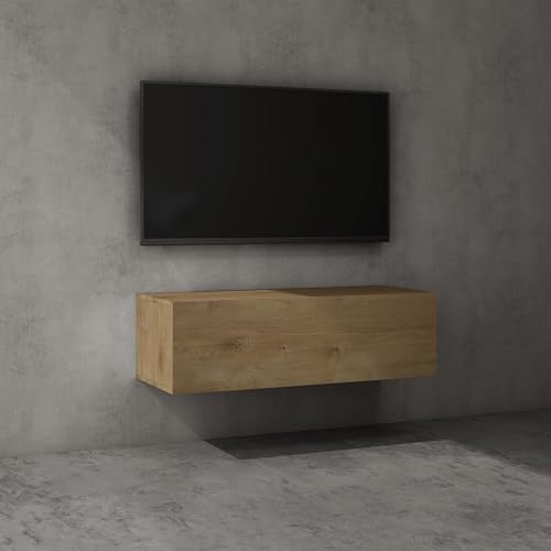 doporro TV Lowboard TV-Schrank Fernsehschrank Holz Hängend oder Stehend Fernsehtisch, TV-Regal für Fernseher Fernsehschrank02 von doporro