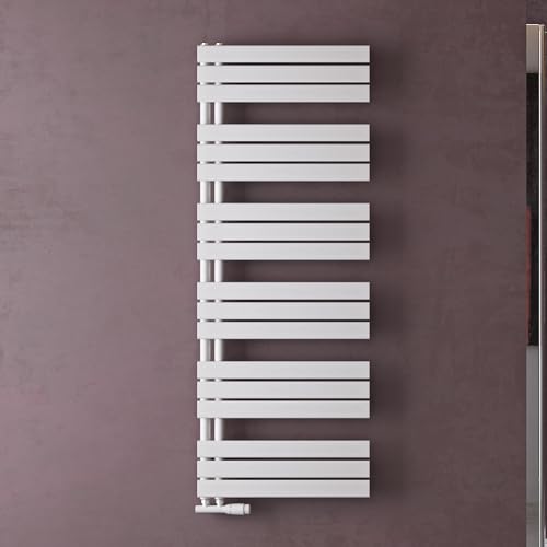 doporro Heizkörper Bad Handtuchheizkörper 159x60cm Badezimmer Badheizkörper Badheizung Handtuchtrockner Handtuchwärmer Seitenanschluss Weiß von doporro