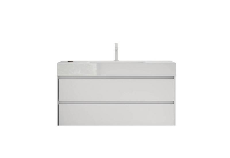 doporro Badmöbel-Set Badezimmermöbel Badezimmer Waschbecken Waschtisch Deep von doporro