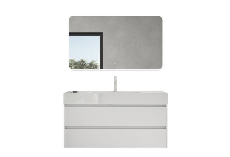 doporro Badmöbel-Set Badezimmermöbel Badezimmer Waschbecken Waschtisch Deep doporro Badmöbel-Set Badezimmermöbel Badezimmer Waschbecken Waschtisch Deep von doporro