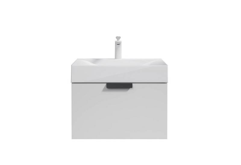 doporro Badmöbel-Set Design Waschtisch-Unterschrank Soft-Close Badschrank-Set Lonato, Soft-Close Mechanismus von doporro