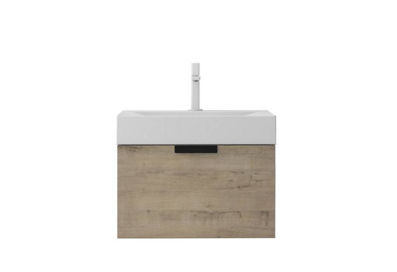doporro Badmöbel-Set Design Waschtisch-Unterschrank Soft-Close Badschrank-Set Lonato, Soft-Close Mechanismus von doporro