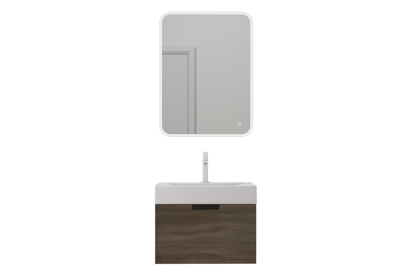 doporro Badmöbel-Set Design Waschtisch-Unterschrank Soft-Close Badschrank-Set Lonato, Soft-Close Mechanismus doporro Badmöbel-Set Design Waschtisch-Unterschrank Soft-Close Badschrank-Set Lonato, Soft-Close Mechanismus von doporro