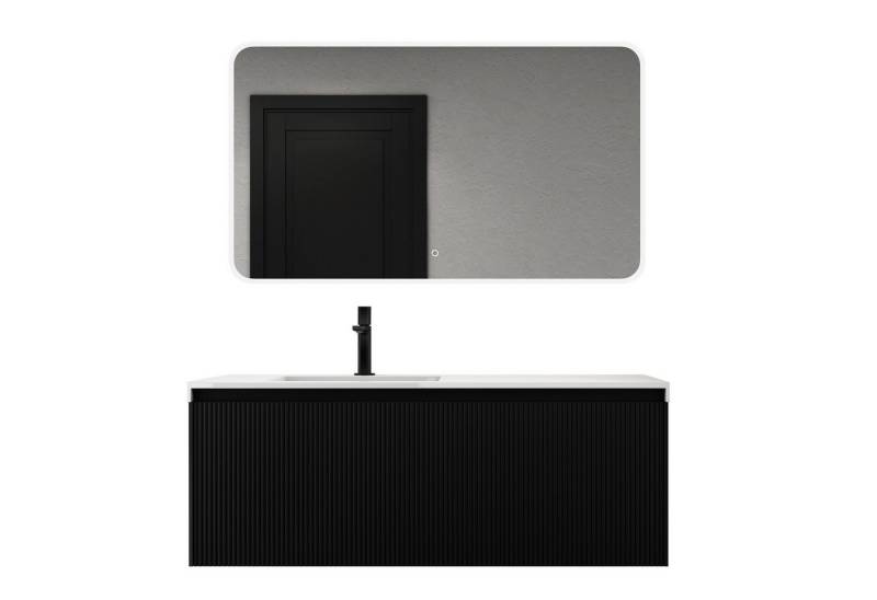 doporro Badmöbel-Set Waschbeckenunterschrank Waschtisch Unterschrank Wandmontage Santa doporro Badmöbel-Set Waschbeckenunterschrank Waschtisch Unterschrank Wandmontage Santa von doporro