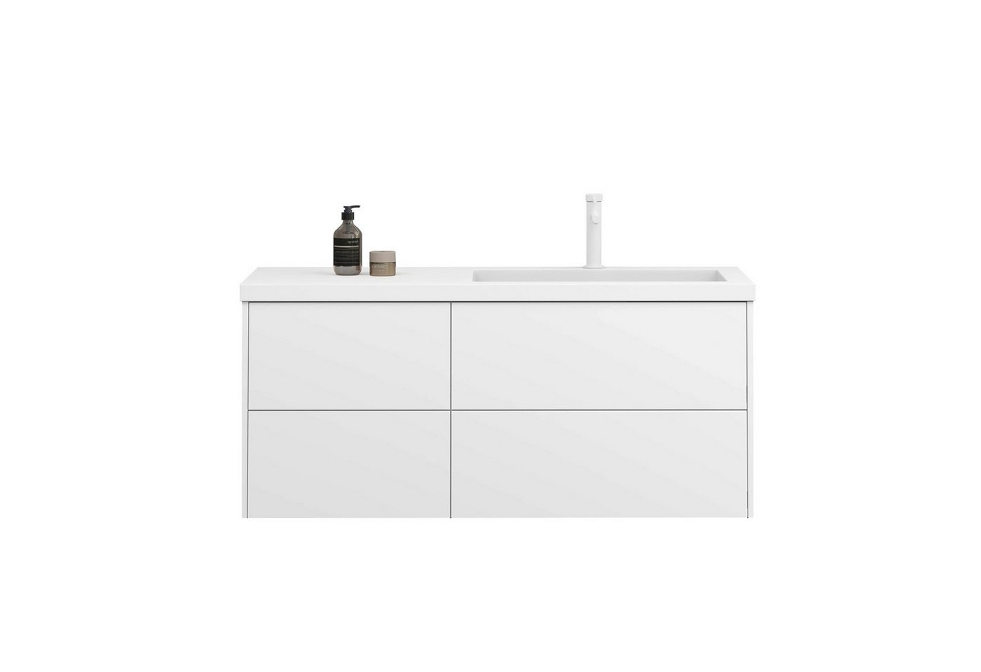 doporro Badmöbel-Set Waschtisch mit Unterschrank aus Holz mit Soft-Close MDF Moment doporro Badmöbel-Set Waschtisch mit Unterschrank aus Holz mit Soft-Close MDF Moment von doporro