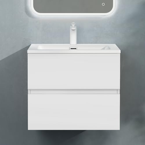 doporro Badmöbel-Set Waschbecken-Unterschrank Badezimmer Waschtisch mit Unterschrank BTH: 60x48x50 cm in Matt weiß inkl. Mineralguss-Waschbecken Aqualis doporro Badmöbel-Set Waschbecken-Unterschrank Badezimmer Waschtisch mit Unterschrank BTH: 60x48x50 cm in Matt weiß inkl. Mineralguss-Waschbecken Aqualis von doporro