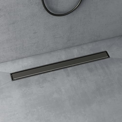 doporro Bodenablauf Komplettset Duschrinne 80cm Edelstahl Dusche Duschablauf mit Gruchstop und Haarsieb befliesbar Duschabfluss Grau KE110 doporro Bodenablauf Komplettset Duschrinne 80cm Edelstahl Dusche Duschablauf mit Gruchstop und Haarsieb befliesbar Duschabfluss Grau KE110 von doporro