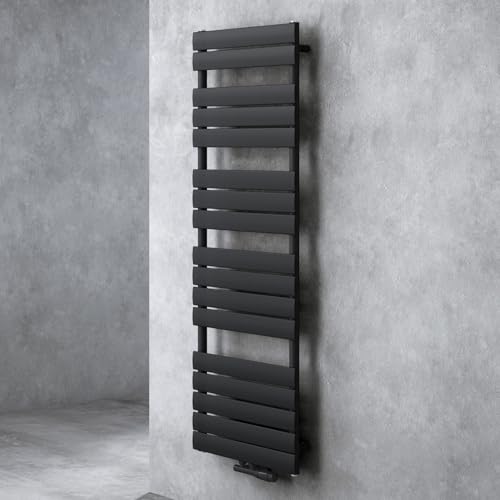 doporro Badheizkörper Heizkörper Bad Design Badheizung Flachheizkörper 160x50cm Anthrazit Paneelheizkörper Einlagig Horizontal 2in1 Mittelanschluss oder Seitenanschluss FH von doporro