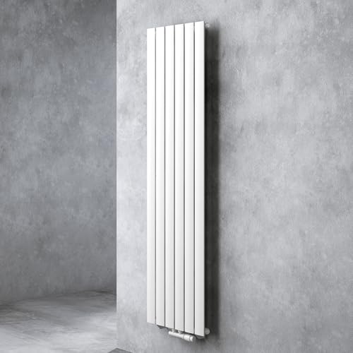 doporro Vertikal Badeizkörper Badheizung 180x46cm Weiß | Einlagig Heizkörper Flachheizkörper Mittelanschluss | Flach Paneelheizkörper 896Watt von doporro