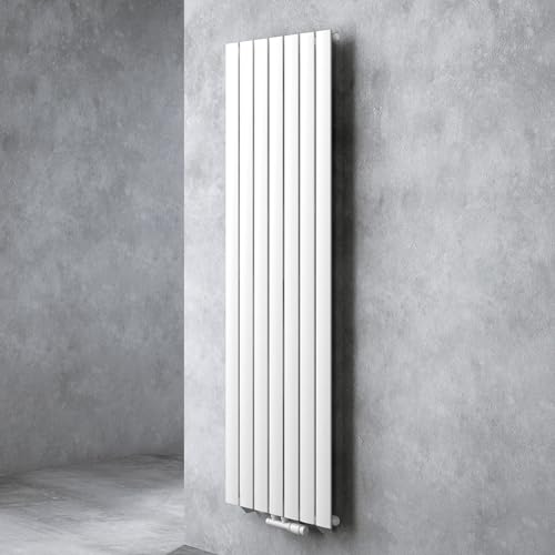 doporro Vertikal Badeizkörper Badheizung 180x54cm Weiß | Einlagig Heizkörper Flachheizkörper Mittelanschluss | Flach Paneelheizkörper 1045Watt von doporro