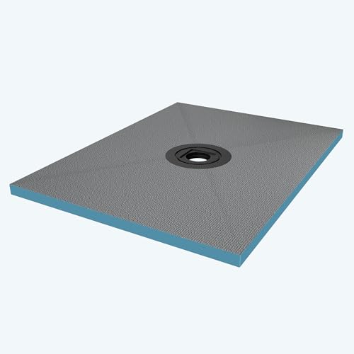 doporro Duschelement befliesbar mit Gefälle 90x120x4cm in Beton Grau Duschboard Zuschneidbar mit Ablaufrinne waagerechter Ablauf bodeneben und barrierefrei einbaubar XPS doporro Duschelement befliesbar mit Gefälle 90x120x4cm in Beton Grau Duschboard Zuschneidbar mit Ablaufrinne waagerechter Ablauf bodeneben und barrierefrei einbaubar XPS von doporro