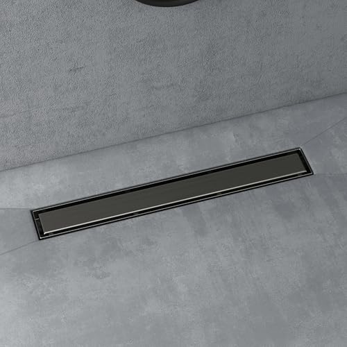 doporro Bodenablauf Komplettset Duschrinne 60cm Edelstahl Dusche Duschablauf mit Gruchstop und Haarsieb befliesbar Duschabfluss Grau KE110 doporro Bodenablauf Komplettset Duschrinne 60cm Edelstahl Dusche Duschablauf mit Gruchstop und Haarsieb befliesbar Duschabfluss Grau KE110 von doporro