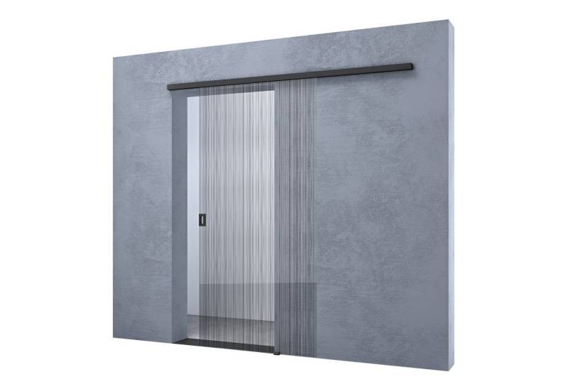 doporro Glasschiebetür Schiebetür Komplettset Zimmertür mit Sicherheitsfolie 8mm ESG Mu001 von doporro