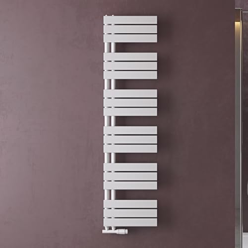 doporro Heizkörper Badezimmer Badheizkörper Badheizung Handtuchheizkörper 159x40cm Handtuchtrockner Handtuchwärmer Seitenanschluss Weiß von doporro