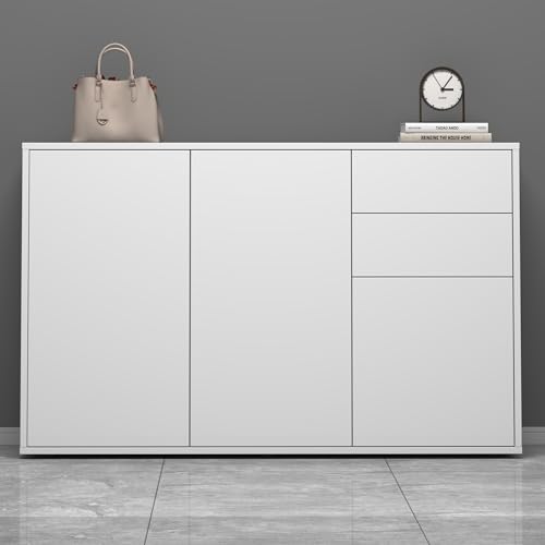 doporro Sideboard Kommode Aufbewahrungsschrank Holz Bodenstehend für Ihren Wohnbereich Viel Stauraum Schrank 05 von doporro