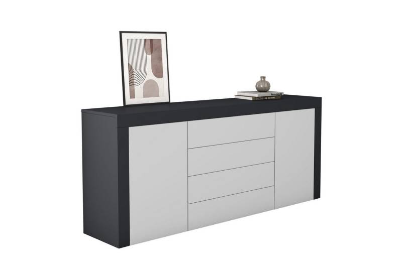 doporro Sideboard Kommode Möbel Sideboard Schrank Aufbewahrungsschrank von doporro