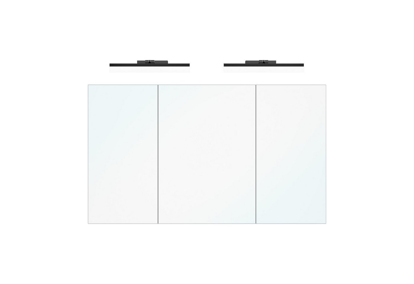 doporro Spiegelschrank Wandschrank mit 180° Drehbare LED Spiegelbeleuchtung Luxaris doporro Spiegelschrank Wandschrank mit 180° Drehbare LED Spiegelbeleuchtung Luxaris von doporro
