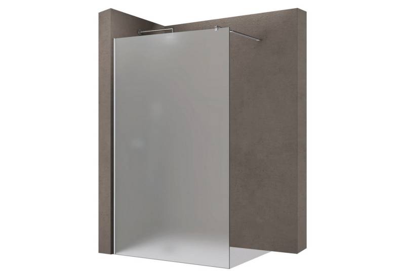 doporro Walk-in-Dusche Duschwand Duschkabine Duschabtrennung ESG Mit NANO H: 200cm B02 VS, Einscheibensicherheitsglas von doporro