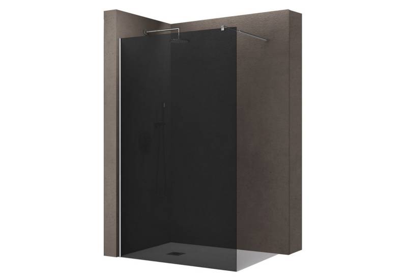 doporro Walk-in-Dusche Duschwand Duschkabine Duschabtrennung ESG-Glas mit NANO H: 200cm, Einscheibensicherheitsglas von doporro