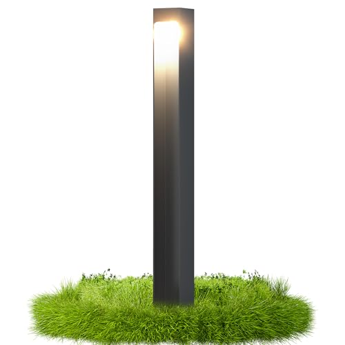 doporro Wegeleuchte Außen IP65 Gartenleuchte Mit Strom Und 5W LED 3000K 60 cm Outdoor Stehlampe Für Terrasse Gartenweg Einfahrt Moderne Pollerleuchte Sandgrau dunkel doporro Wegeleuchte Außen IP65 Gartenleuchte Mit Strom Und 5W LED 3000K 60 cm Outdoor Stehlampe Für Terrasse Gartenweg Einfahrt Moderne Pollerleuchte Sandgrau dunkel von doporro