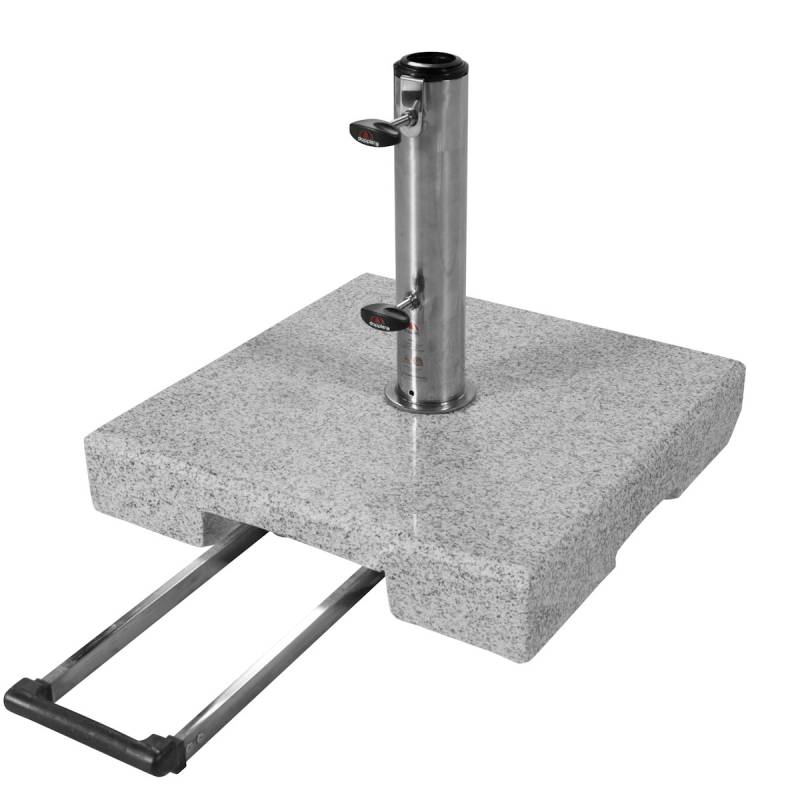 doppler Granitsockel ACTIVE Trolley 40 kg, Hellgrau von doppler
