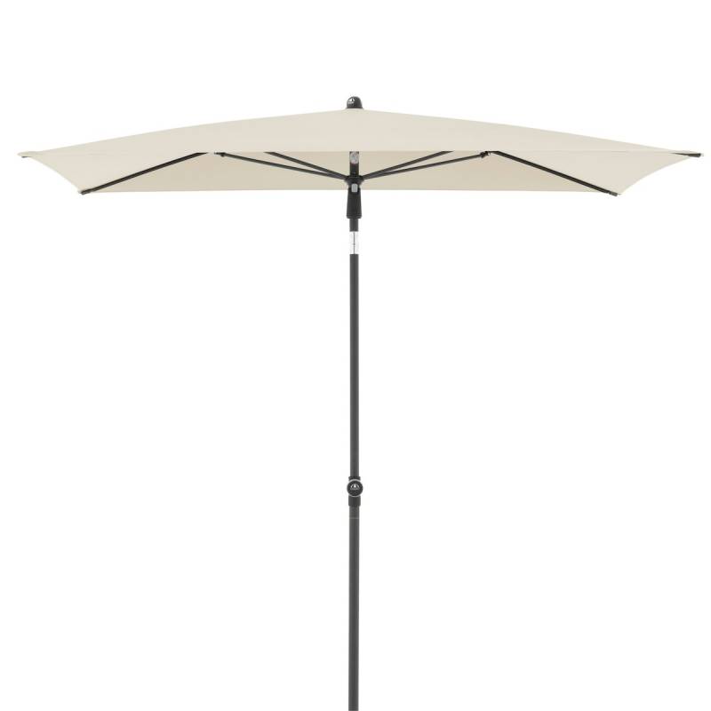 doppler Mittelmastschirm ACTIVE 200 x 120 Green Edition, Stahl Anthrazit / Polyester 180 g/m² Natur von doppler