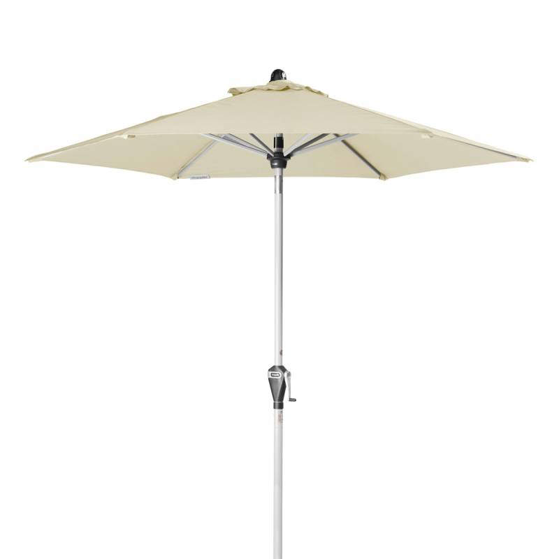 doppler Mittelmastschirm ACTIVE 210 Auto-Tilt, Aluminium Silber / Polyester 180 g/m² Natur von doppler
