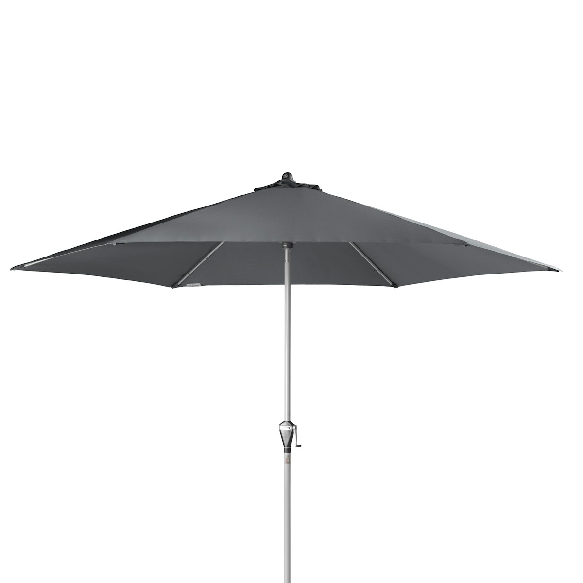doppler Mittelmastschirm ACTIVE 320 Auto-Tilt, Aluminium Silber / Polyester 180 g/m² Anthrazit doppler Mittelmastschirm ACTIVE 320 Auto-Tilt, Aluminium Silber / Polyester 180 g/m² Anthrazit von doppler