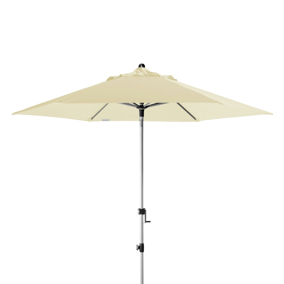 doppler Mittelmastschirm EXPERT 280 Auto-Tilt, Aluminium Silber / 100 % Polyester 180 g/m² Natur doppler Mittelmastschirm EXPERT 280 Auto-Tilt, Aluminium Silber / 100 % Polyester 180 g/m² Natur von doppler