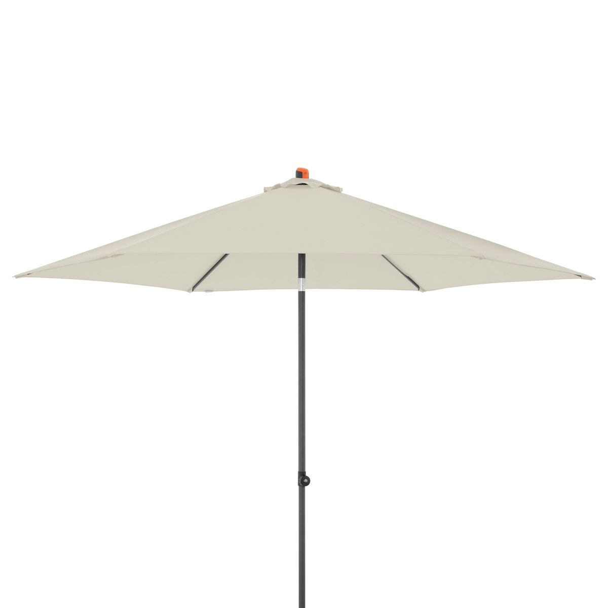 doppler Mittelmastschirm myZONE 300 Push up, Aluminium Anthrazit / 100 % Polyester 180 g/m² Natur doppler Mittelmastschirm myZONE 300 Push up, Aluminium Anthrazit / 100 % Polyester 180 g/m² Natur von doppler