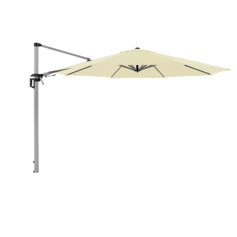 doppler Pendelschirm ACTIVE 370, Aluminium Grau / 100 % Polyester 200 g/m² Natur von doppler