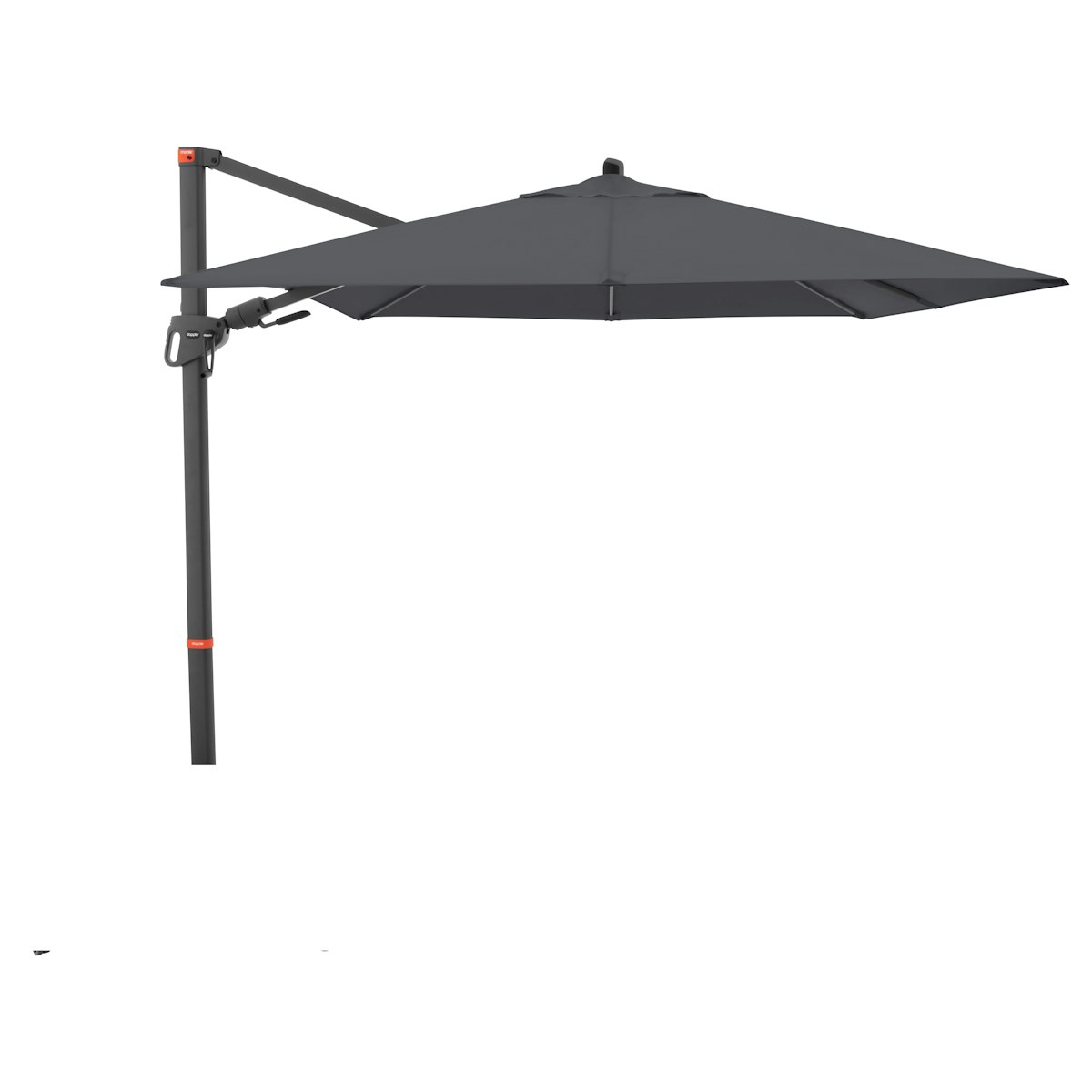 doppler Pendelschirm myZONE 210 x 210, Aluminium Anthrazit / 100 % Polyester 180 g/m² Anthrazit doppler Pendelschirm myZONE 210 x 210, Aluminium Anthrazit / 100 % Polyester 180 g/m² Anthrazit von doppler