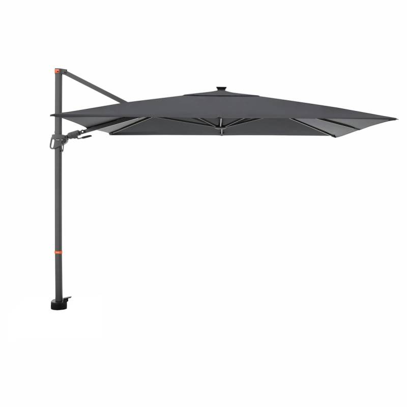 doppler Pendelschirm myZone 300 x 220 LED, Aluminium Anthrazit / 100 % Polyester 180 g/m² Anthrazit von doppler