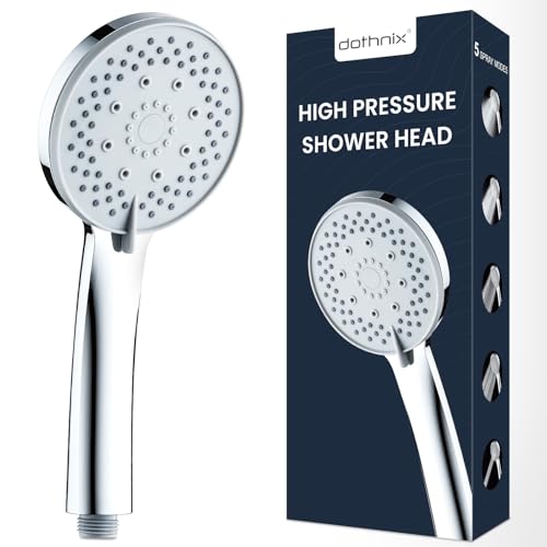 dothnix Duschkopf, Hochdruck-Duschkopf mit 5 Strahlarten, universeller Handbrause-Duschkopf für Regendusche dothnix Duschkopf, Hochdruck-Duschkopf mit 5 Strahlarten, universeller Handbrause-Duschkopf für Regendusche von dothnix