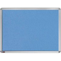 dots Pinnwand 60,0 x 45,0 cm Textil blau von dots