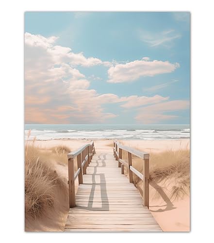 double critical Wandbild Wohnzimmer Meer Strand 50x70 cm Modern XXL- Poster Schlafzimmer natur groß Boho20 von double critical