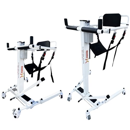 doudouX Elektrischer 3-in-1-Transferlift für Senioren, Patientenhebebühne für den Heimgebrauch, tragbarer Patientenlift für Autotransfer, mit Universal-/Toilettenschlinge, verstellbare Höhe, 159 kg doudouX Elektrischer 3-in-1-Transferlift für Senioren, Patientenhebebühne für den Heimgebrauch, tragbarer Patientenlift für Autotransfer, mit Universal-/Toilettenschlinge, verstellbare Höhe, 159 kg von doudouX