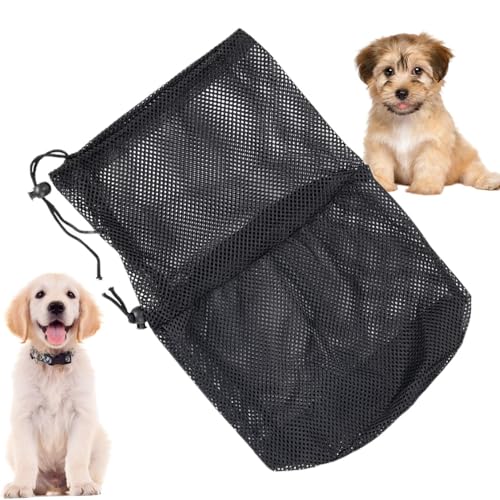 Dog Field Net, Breathable Mesh Head Protector, Mündung Für Hund, Pet Field Net, Hundemaulkorb Anti Mückens, Hundesicherheitsabdeckung Für Graskopfschutz, Einstellbares Atmu von doyandader