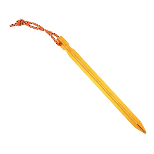 Doyandader 20 Stück Camping Heringe, Zelt Heringe Metall Stark, Zeltheringe Sturmsicher Sandheringe 18cm, Häringe Mit Seil Und Aufbewahrungstasche Für Wander Camping Doyandader 20 Stück Camping Heringe, Zelt Heringe Metall Stark, Zeltheringe Sturmsicher Sandheringe 18cm, Häringe Mit Seil Und Aufbewahrungstasche Für Wander Camping von doyandader