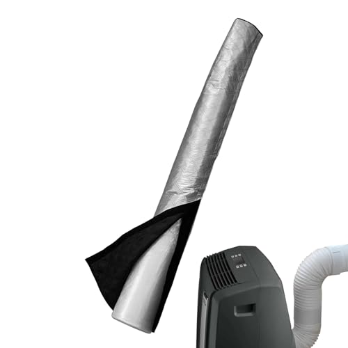Doyandader Isolierhülle Für Abluftschlauch, Tragbare Klimaanlagen Schlauchabdeckung, Isolierung Schlauch Klimaanlage, Isolierung Für Abluftschlauch Mobile Klimaanlage,Wiederverwendbare Und Waschbare von doyandader