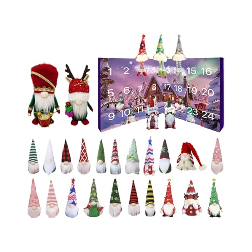 Wichtel Adventskalender 2025, Weihnachts WichtelAdventskalender, Weihnachtswichtel Figuren Adventskalender 2025, 24 Tage Weihnachten Countdown Kalender, Für Kinder Erwachsene Männer von doyandader