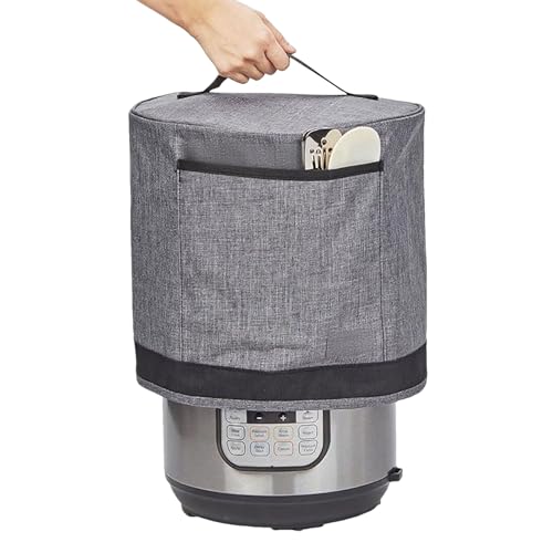 doyandader Air Fryer Abdeckhauben Für Küchenarbeitsplatte | Elektrischer Schnellkochtopf Schutzcase - Verdickte Schutzhülle Mit Tragegriff Und Tasche Für Küchengerät Reiskocher von doyandader