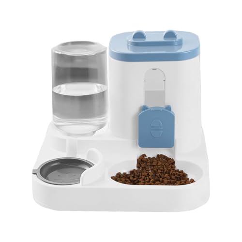 doyandader Automatischer Futterautomat Für Haustiere | 2 in 1 Katzenfutterautomat und Wasserspender - Stationärer Wasserspender Und Futternapf Für Kleine Und Mittelgroße Hunde Katzen Für Haus doyandader Automatischer Futterautomat Für Haustiere | 2 in 1 Katzenfutterautomat und Wasserspender - Stationärer Wasserspender Und Futternapf Für Kleine Und Mittelgroße Hunde Katzen Für Haus von doyandader