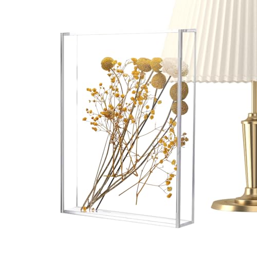 doyandader Clear Memory Box, Vitrine Memory Box, Handwerk Aufbewahrung Bilder Halter Proben Sammlung für Postkarten Sammelkarten Souvenirs Fotos von doyandader