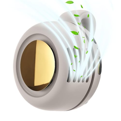 doyandader Clip On Ventilator – Tragbare Flügellose Lüfter Mit USB Ladung, 360° Drehfunktion, 3 Geschwindigkeitsstufen, Leiser Betrieb Für Hals Und Hüfte doyandader Clip On Ventilator – Tragbare Flügellose Lüfter Mit USB Ladung, 360° Drehfunktion, 3 Geschwindigkeitsstufen, Leiser Betrieb Für Hals Und Hüfte von doyandader