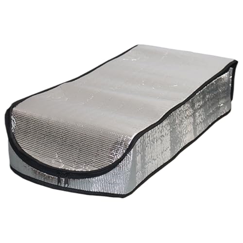 doyandader Dachbodentreppe Dämmabdeckung - feuerfeste Winter-Dachbodenluke Abdeckung,64x137x28cm Schutzisolator Für Winter Zugangsöffnung Deckendurchgang Kellerraum Treppenhauseingang Haus Wohnung von doyandader