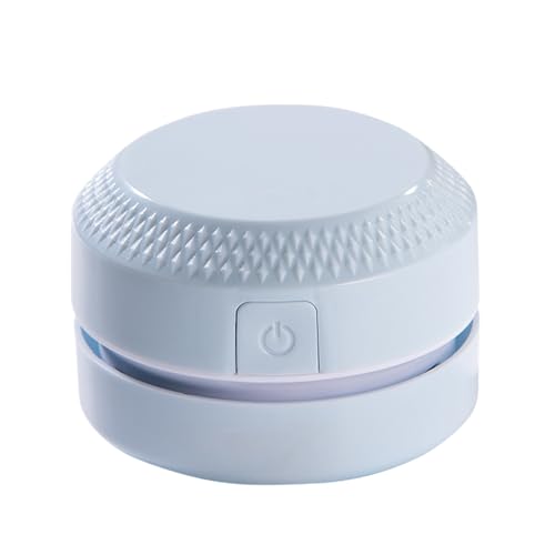 doyandader Desktop Cleaner Kompakt - Roboter Reiniger Für Schreibtisch,360 Grad Drehung Ohne Tote Winkel Für Armaturenbrett Tierhaare Krümel von doyandader