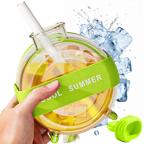 doyandader Eiswürfelflasche – auslaufsichere Eiswürfelflasche, tragbar, vielseitiges Küchenzubehör für Zuhause, Restaurant, Café, Getränke, Geschäfte von doyandader